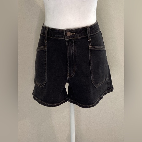 Just USA Dark Denim Jean Shorts - Picture 6 of 12